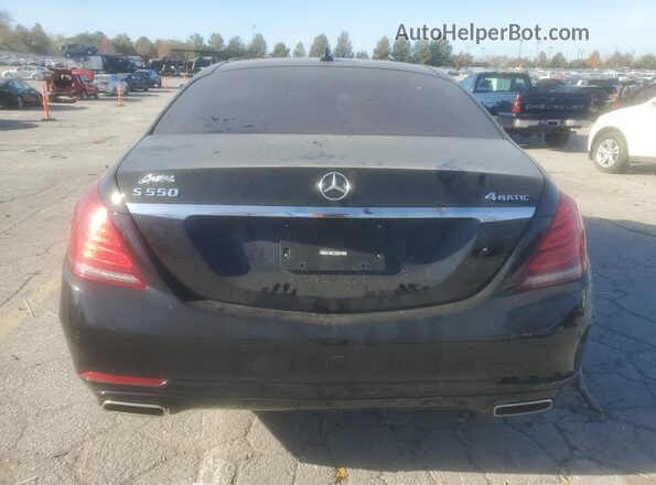 WDDUG8FB2HA304933 2017 MERCEDES-BENZ S Black უკანა ხედი