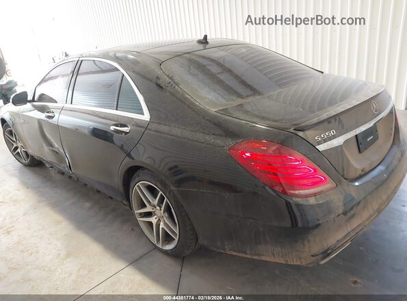 WDDUG8FB4GA242773 2016 MERCEDES-BENZ S-CLASS Черный Задняя левая четверть