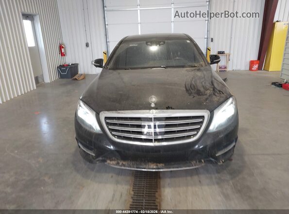 WDDUG8FB4GA242773 2016 MERCEDES-BENZ S-CLASS Черный Вид задней части салона