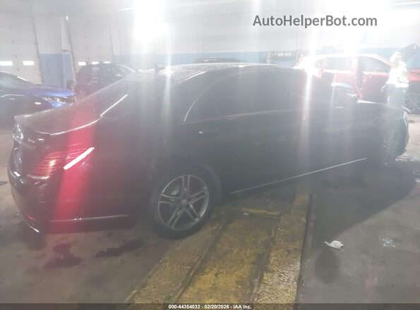 WDDUG8FB8GA236233 2016 MERCEDES-BENZ S-CLASS Черный Задняя правая четверть