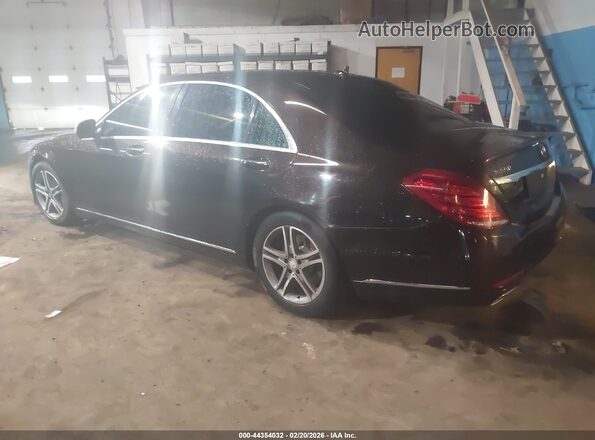 WDDUG8FB8GA236233 2016 MERCEDES-BENZ S-CLASS Черный Задняя левая четверть