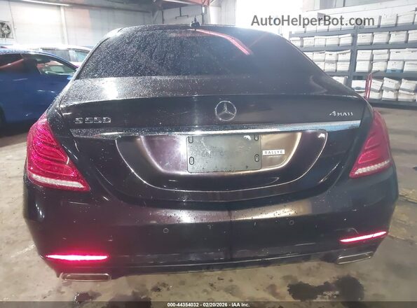 WDDUG8FB8GA236233 2016 MERCEDES-BENZ S-CLASS Черный 