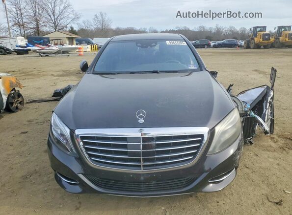 WDDUG8FB9HA309501 2017 MERCEDES-BENZ S Черный Вид спереди