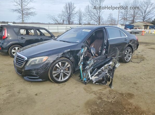WDDUG8FB9HA309501 2017 MERCEDES-BENZ S Черный Передняя левая четверть