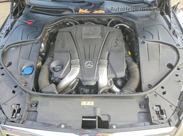 WDDUG8FB9HA309501 2017 MERCEDES-BENZ S Черный Вид задней части салона