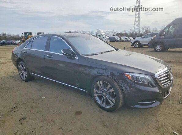 WDDUG8FB9HA309501 2017 MERCEDES-BENZ S Черный Передняя правая четверть