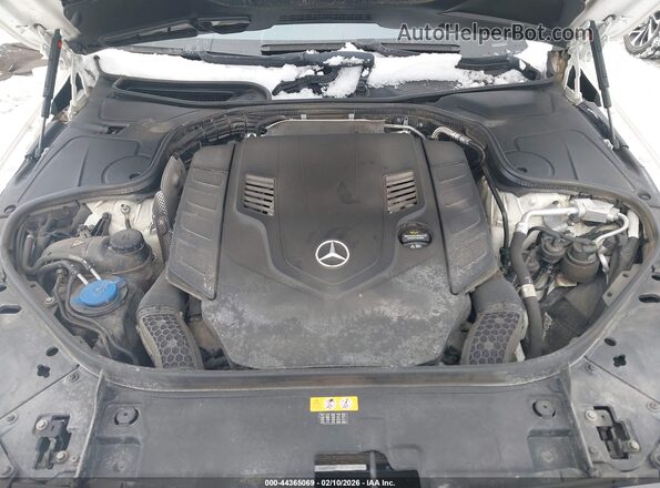 WDDUG8GB3KA433060 2019 MERCEDES-BENZ S-CLASS Белый Вид сзади