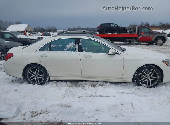 WDDUG8GB3KA433060 2019 MERCEDES-BENZ S-CLASS Белый Панорамный вид салона 360°