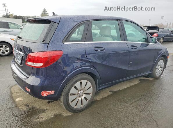 WDDVP9AB0HJ013946 2017 MERCEDES-BENZ B-CLASS Blue Задня права чверть