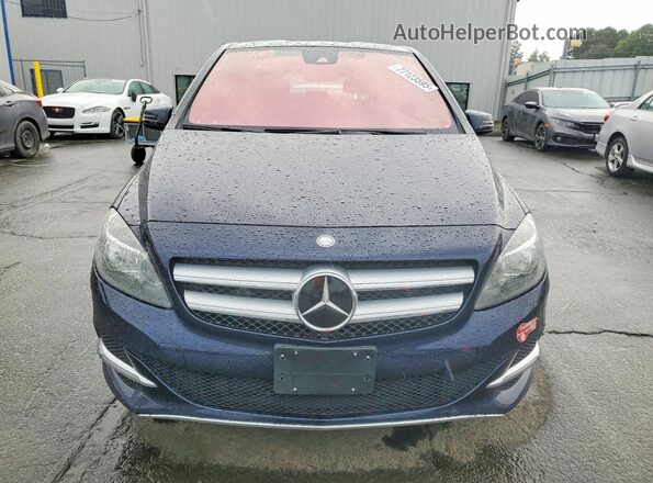 WDDVP9AB0HJ013946 2017 MERCEDES-BENZ B-CLASS Blue Вид спереду
