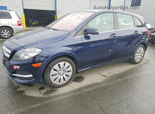 WDDVP9AB0HJ013946 2017 MERCEDES-BENZ B-CLASS Blue Передня ліва чверть