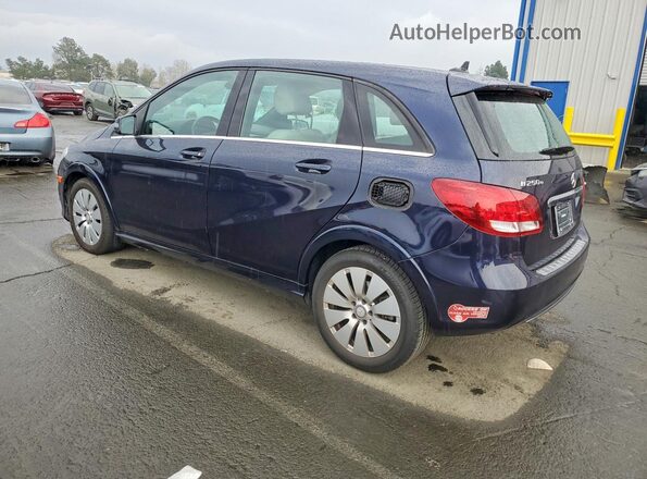 WDDVP9AB0HJ013946 2017 MERCEDES-BENZ B-CLASS Blue Задня ліва чверть
