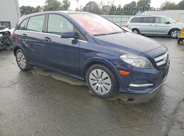 WDDVP9AB0HJ013946 2017 MERCEDES-BENZ B-CLASS Blue Передня права чверть