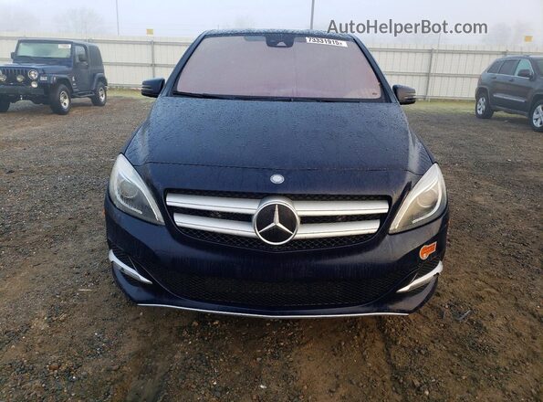 WDDVP9AB0HJ014689 2017 MERCEDES-BENZ B-CLASS Blue უკანა ხედი