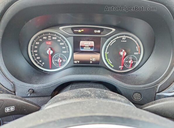 WDDVP9AB6HJ012302 2017 MERCEDES-BENZ B-CLASS Gray ხელსაწყოთა პანელის ხედი