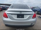 2017 Mercedes-benz C 300 4matic Silver vin: WDDWF4KB4HR306825