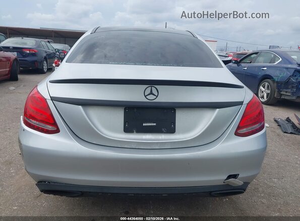 WDDWF4KB4HR306825 2017 MERCEDES-BENZ C-CLASS Silver 