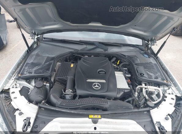 WDDWF4KB4HR306825 2017 MERCEDES-BENZ C-CLASS Silver Rear view