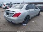 2017 Mercedes-benz C 300 4matic Silver vin: WDDWF4KB4HR306825
