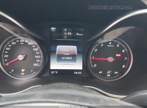 WDDWF4KB5GR126591 2016 MERCEDES-BENZ C-CLASS Белый Вид задних сидений