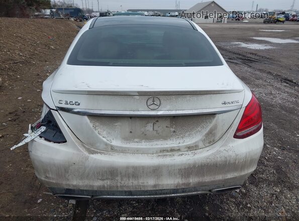 WDDWF4KB5GR126591 2016 MERCEDES-BENZ C-CLASS Белый 