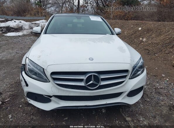 WDDWF4KB5GR126591 2016 MERCEDES-BENZ C-CLASS Белый Вид щитка приборов