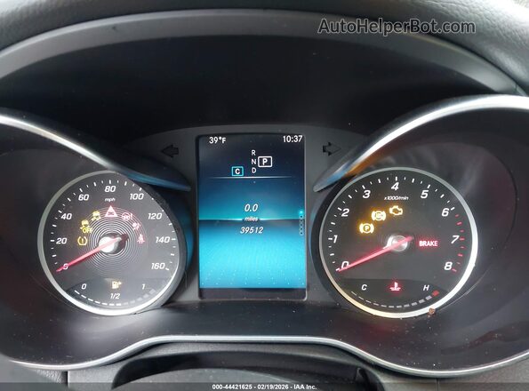WDDWF8EB1LR551075 2020 MERCEDES-BENZ C-CLASS Silver უკანა სავარძლების ხედი