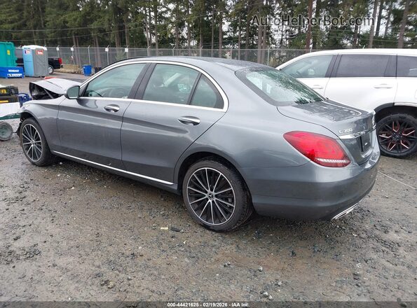 WDDWF8EB1LR551075 2020 MERCEDES-BENZ C-CLASS Silver უკანა მარცხენა