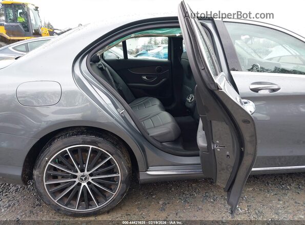 WDDWF8EB1LR551075 2020 MERCEDES-BENZ C-CLASS Silver VIN კოდის სტიკერის ხედი