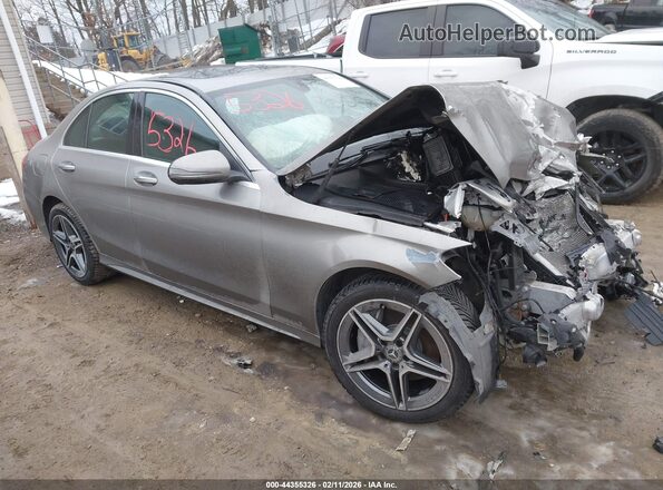 WDDWF8EB6LR541528 2020 MERCEDES-BENZ C-CLASS Gray წინა მარჯვენა