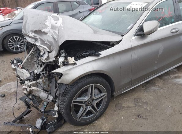 WDDWF8EB6LR541528 2020 MERCEDES-BENZ C-CLASS Gray წინა ხედი