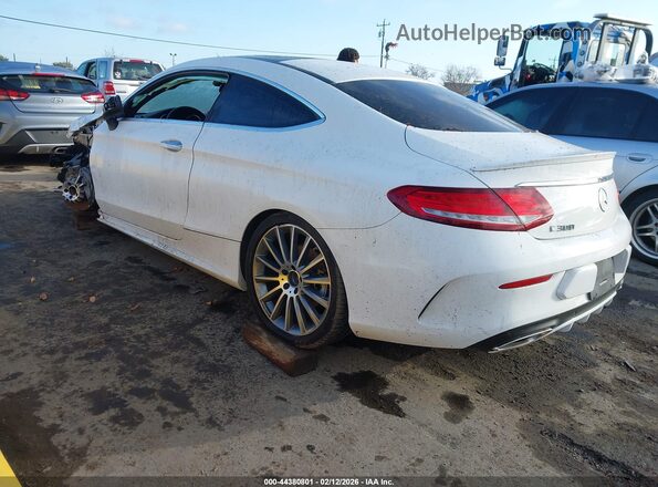 WDDWJ4JB5JF650140 2018 MERCEDES-BENZ C-CLASS Белый Задняя левая четверть