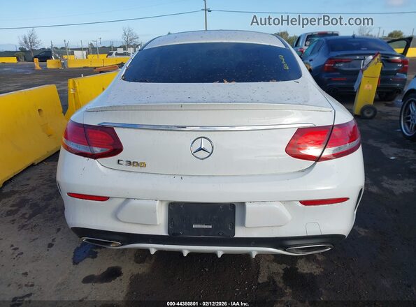 WDDWJ4JB5JF650140 2018 MERCEDES-BENZ C-CLASS Белый 