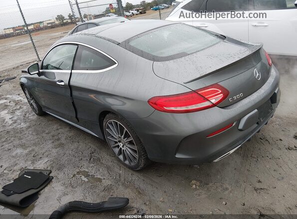 WDDWJ4JB6HF414235 2017 MERCEDES-BENZ C-CLASS Серый Задняя левая четверть