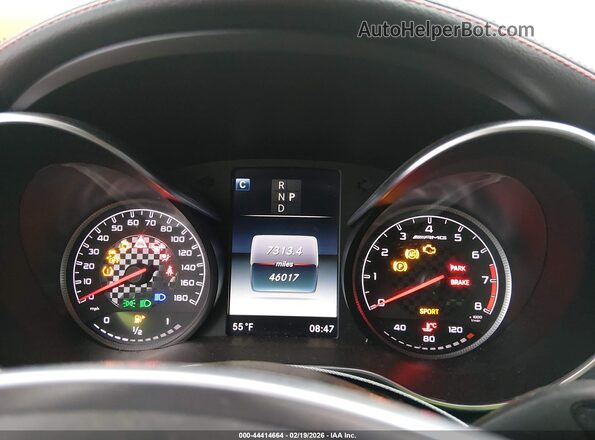 WDDWJ6EB2HF472395 2017 MERCEDES-BENZ AMG C 43 Черный Вид задних сидений