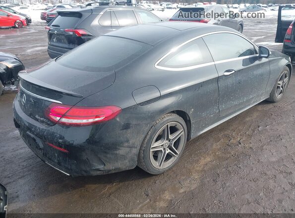 WDDWJ8EB3KF859069 2019 MERCEDES-BENZ C-CLASS Черный Задняя правая четверть