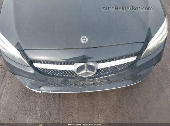 WDDWJ8EB3KF859069 2019 MERCEDES-BENZ C-CLASS Черный Вид спереди