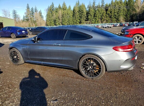 WDDWJ8HB1HF485050 2017 MERCEDES-BENZ C Серый Задняя левая четверть