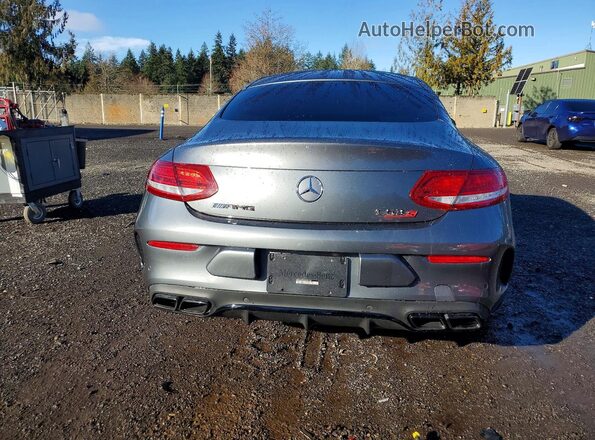 WDDWJ8HB1HF485050 2017 MERCEDES-BENZ C Серый Вид сзади