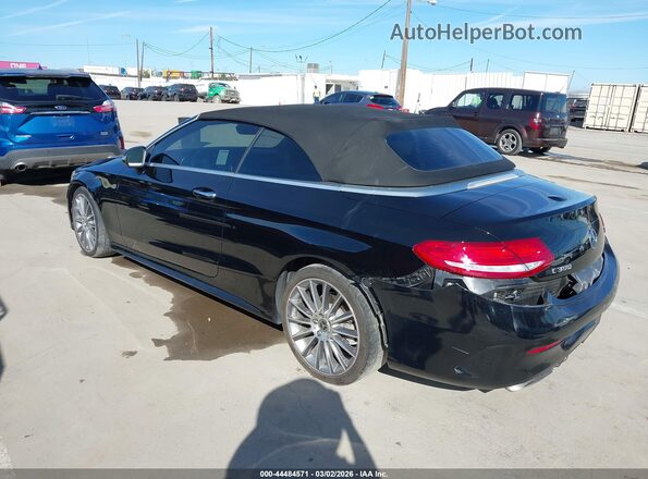 WDDWK4JB6HF531665 2017 MERCEDES-BENZ C-CLASS Черный Задняя левая четверть