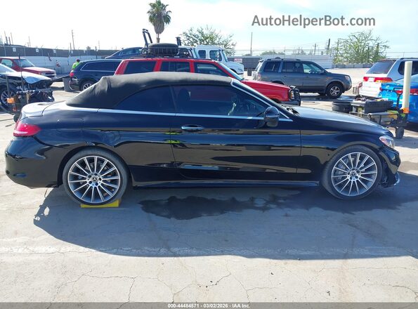WDDWK4JB6HF531665 2017 MERCEDES-BENZ C-CLASS Черный Вид задней части салона
