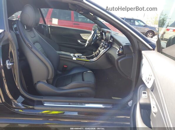 WDDWK4JB6HF531665 2017 MERCEDES-BENZ C-CLASS Черный Вид салона спереди