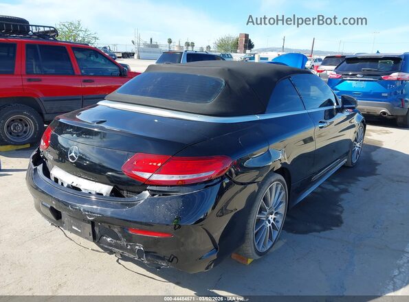 WDDWK4JB6HF531665 2017 MERCEDES-BENZ C-CLASS Черный Задняя правая четверть
