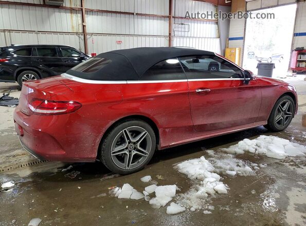 WDDWK8EB6KF913753 2019 MERCEDES-BENZ C Красный Задняя правая четверть