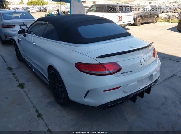 WDDWK8HB7JF657620 2018 MERCEDES-BENZ AMG C 63 White Tył lewy