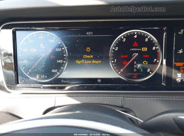 WDDXK8CB4HA022292 2017 MERCEDES-BENZ S-CLASS Серый Вид задних сидений