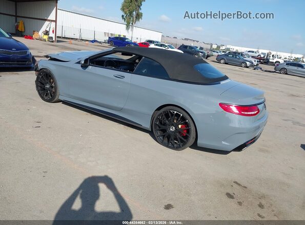 WDDXK8CB4HA022292 2017 MERCEDES-BENZ S-CLASS Серый Задняя левая четверть