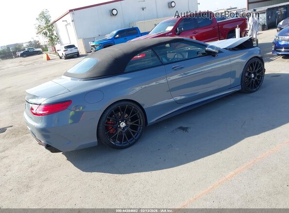 WDDXK8CB4HA022292 2017 MERCEDES-BENZ S-CLASS Серый Задняя правая четверть