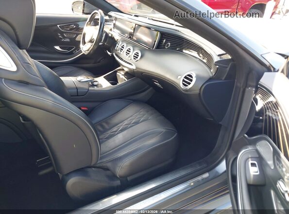 WDDXK8CB4HA022292 2017 MERCEDES-BENZ S-CLASS Серый Вид салона спереди