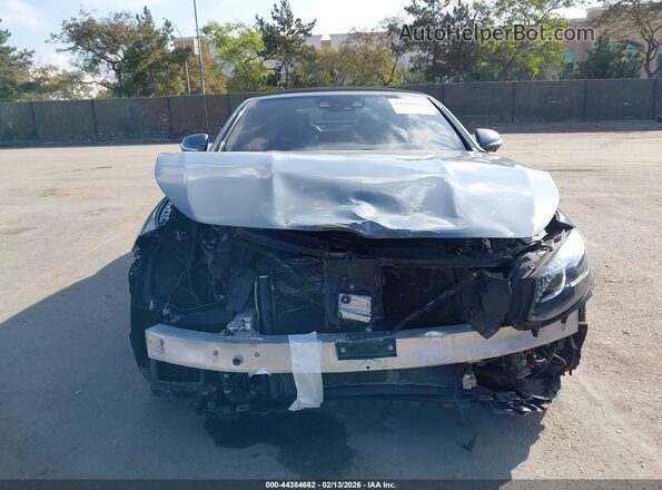 WDDXK8CB4HA022292 2017 MERCEDES-BENZ S-CLASS Серый Вид задней части салона
